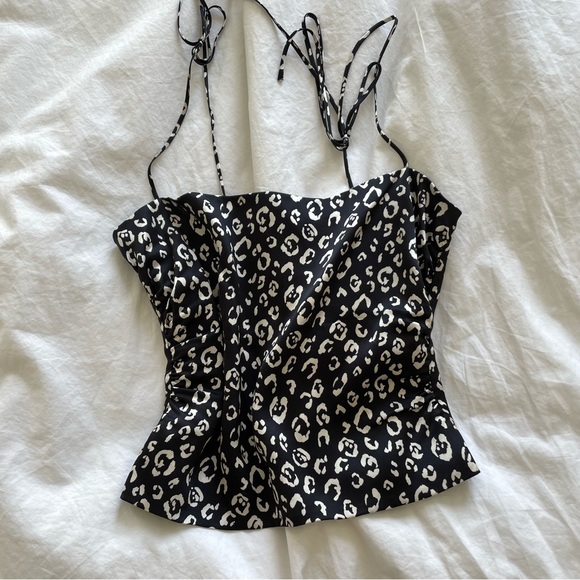 Reformation satin tank top - Picture 1 of 6